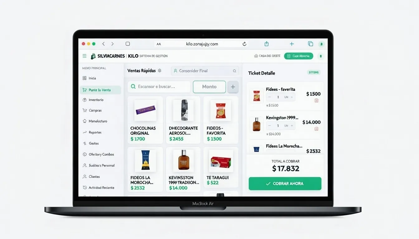 Software para Almacenes en Jujuy